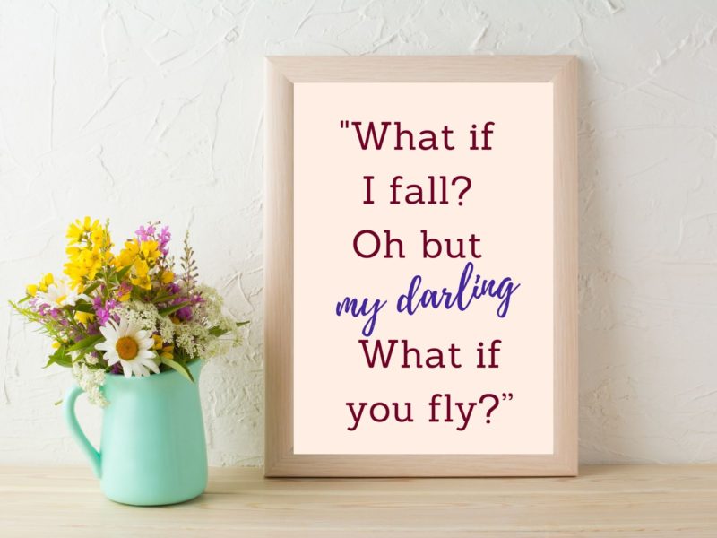 What if I fall Poster