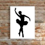Ballerina Art Poster