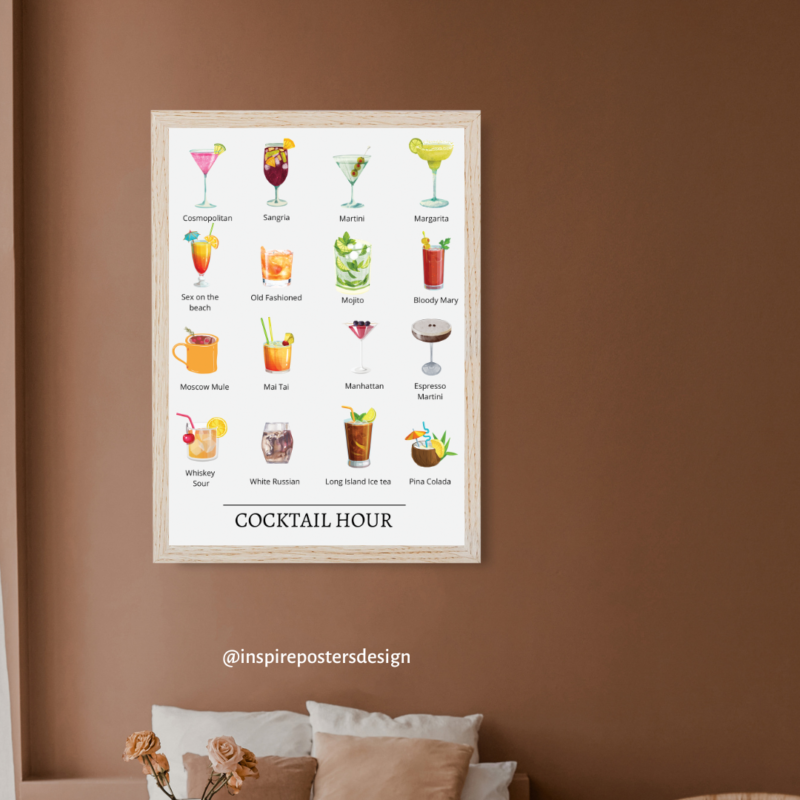 Cocktail Hour Poster