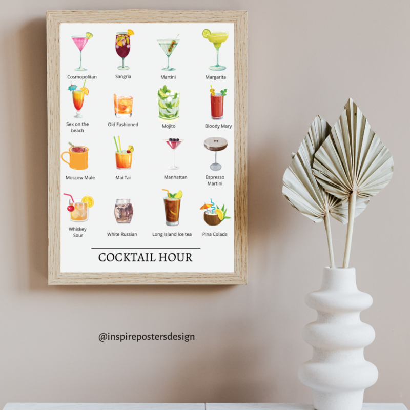 Cocktail Hour Poster
