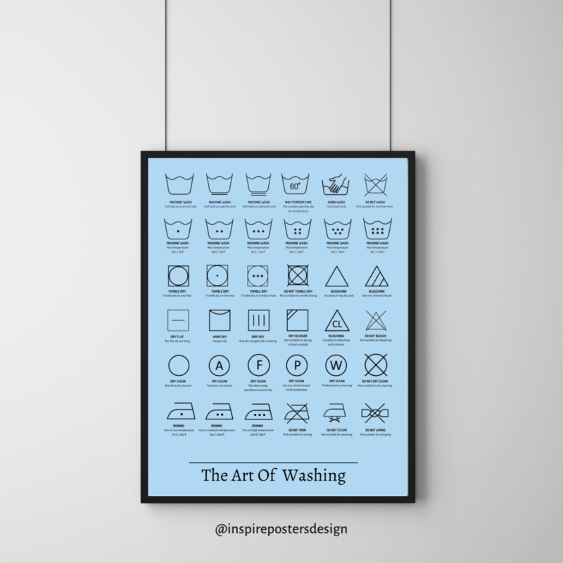 The Art of Washing Poster
